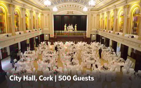 gala-dinner-venues-for-professional-conference-organiser-in-ireland-dmc-city-hall-cork